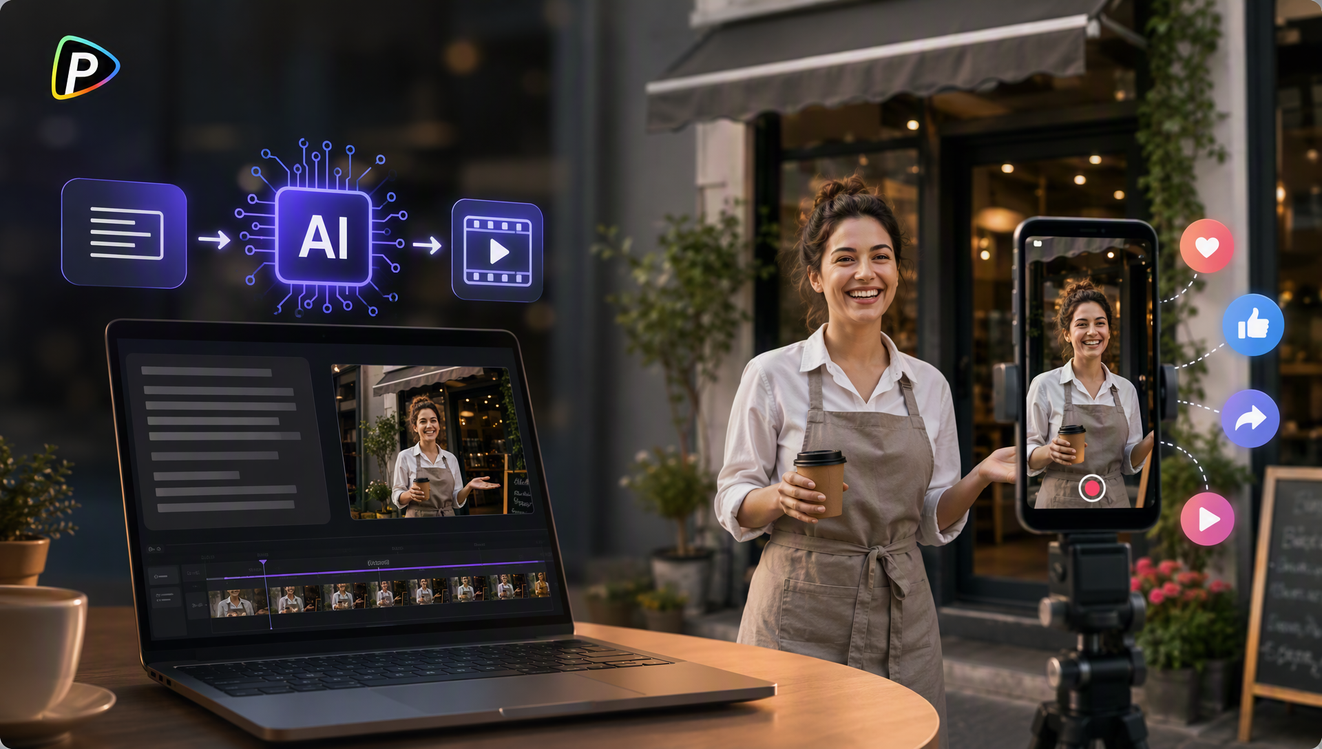 How to Make Short Videos for Your Local Business with Text to Video AI