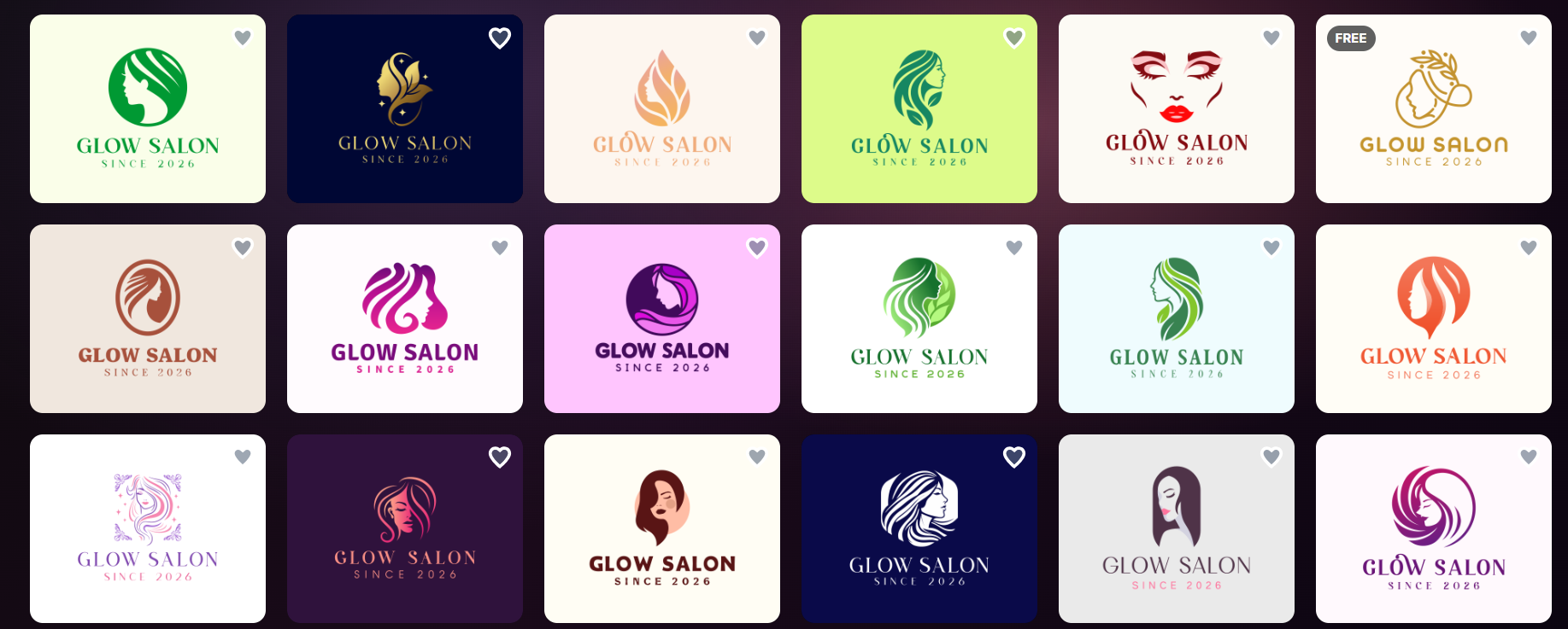 Design.com beauty -solon -logoes